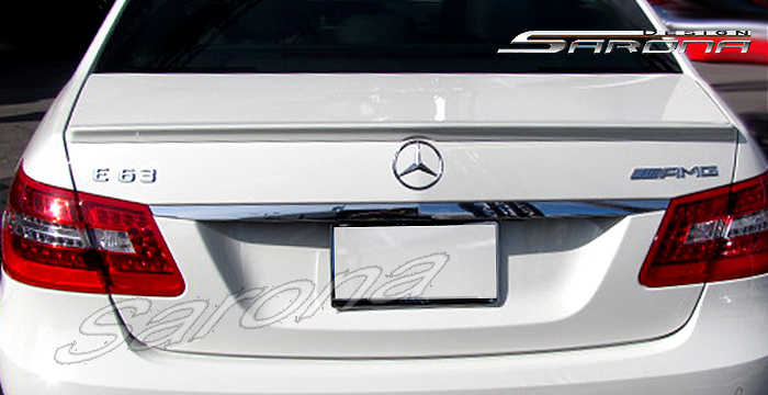 Custom Mercedes E Class Trunk Wing  Sedan (2010 - 2016) - $289.00 (Part #MB-061-TW)